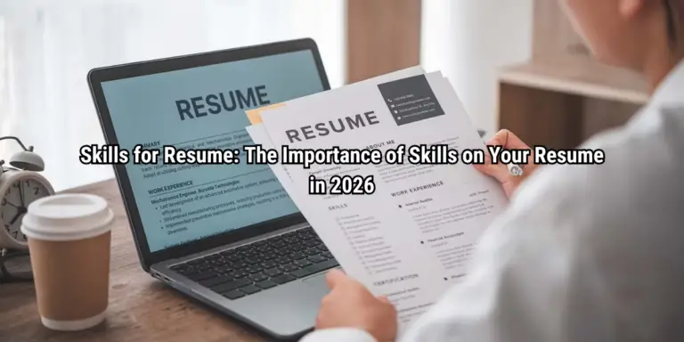 Skills for Resume: The Importance of Skills on Your Resume in 2026